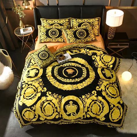 replica versace bed set|versace comforter sets.